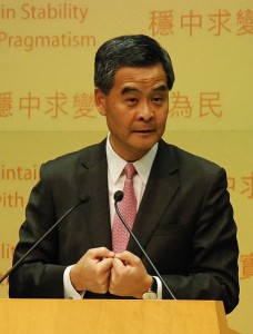 Leung Chun-ying, the current Chief Executive Source: commons.wikimedia.org 